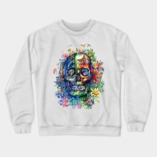 skull Crewneck Sweatshirt